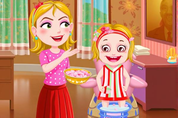 可爱宝贝SPA体验