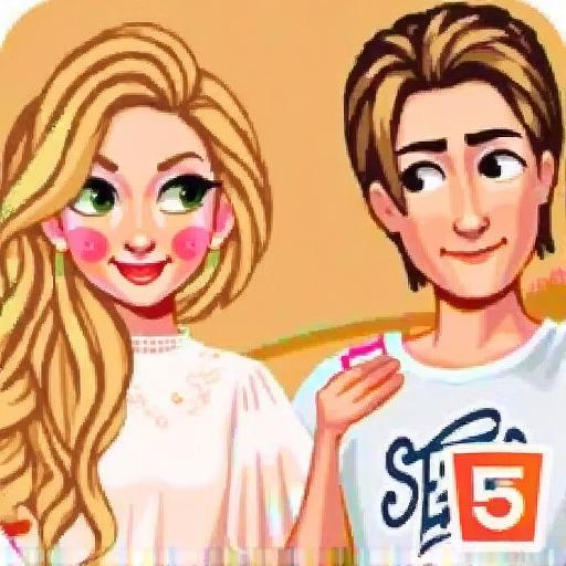 甜蜜的高校情侣