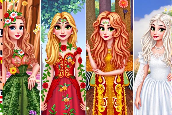 四季公主的时装