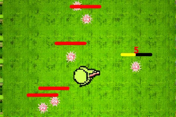 士兵大战入侵怪