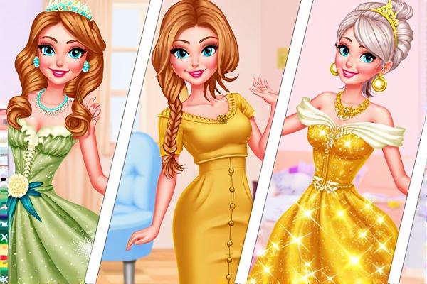 公主们的两幅面孔