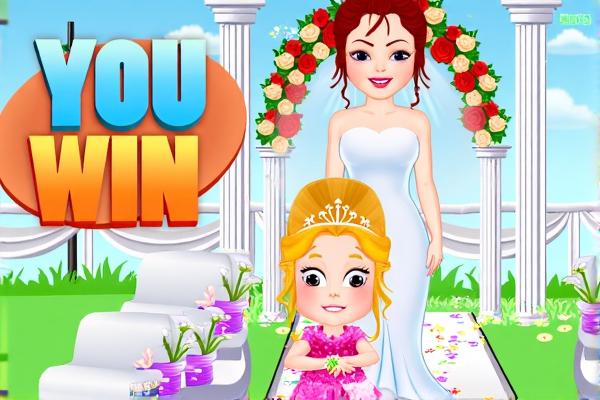 可爱宝贝花童体验