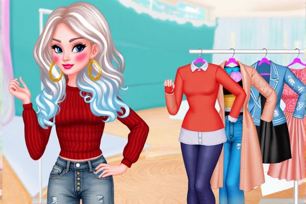 俏丽公主的穿搭