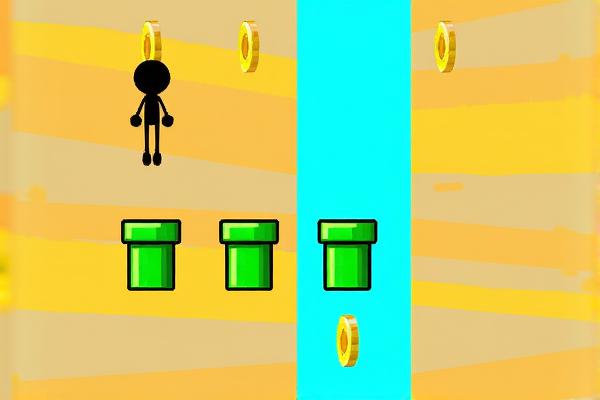 火柴人空中弹跳