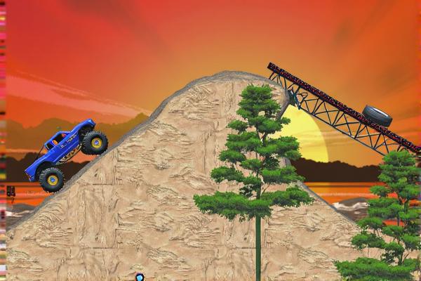 大脚车障碍大赛