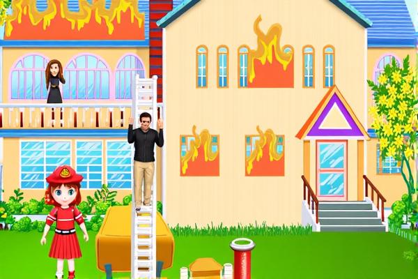 宝贝泰勒消防员体验