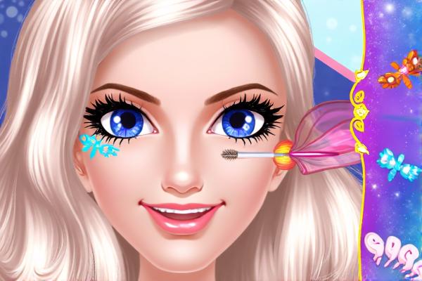 人鱼公主时尚妆容