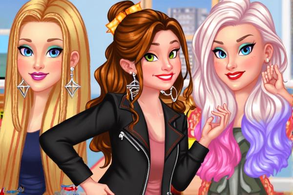 公主们的连体服