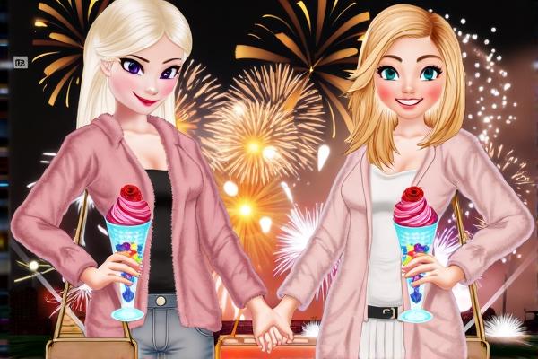 公主的中秋烟火