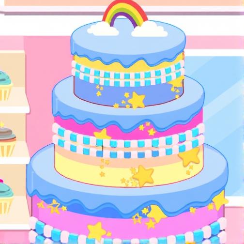我的彩虹蛋糕