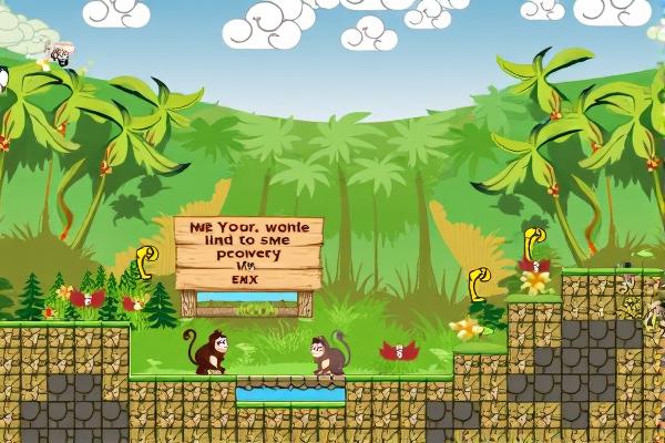 小猴父子历险记H5