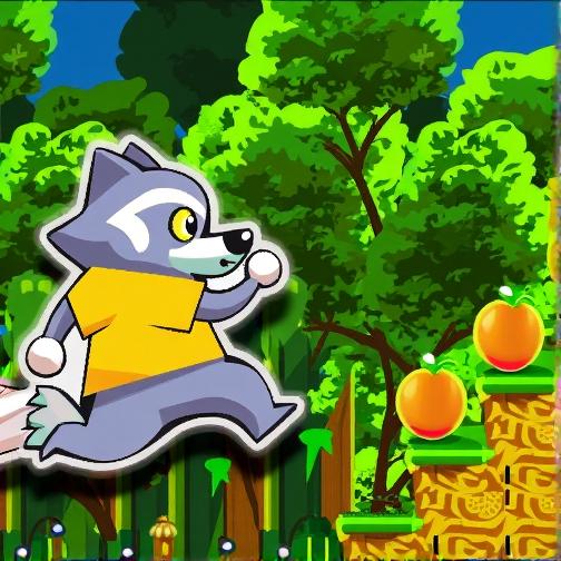 小浣熊丛林探险