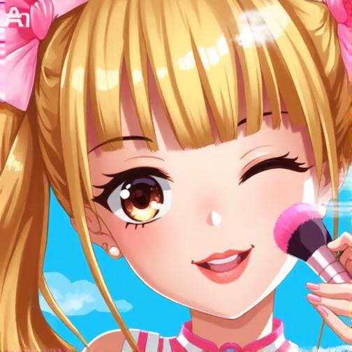 可爱少女的装扮