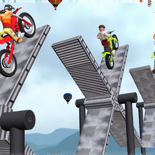 摩托车特技赛道