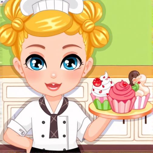 母亲节爱心纸杯蛋糕