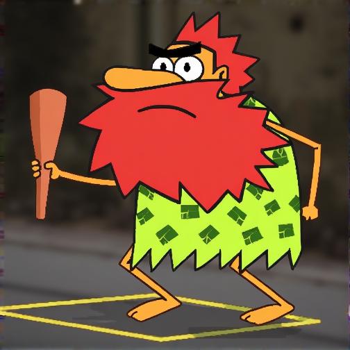 山顶洞人打棒球