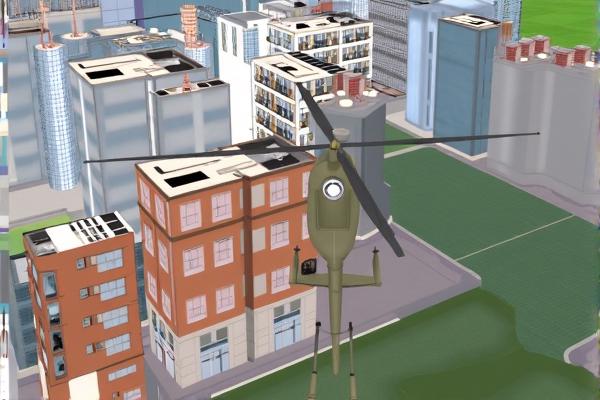 直升机飞行模拟