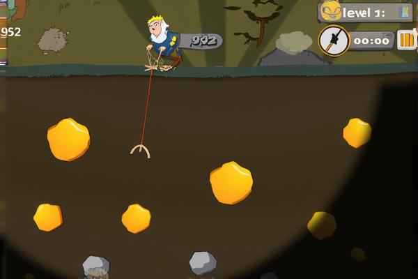 黄金矿工淘金者