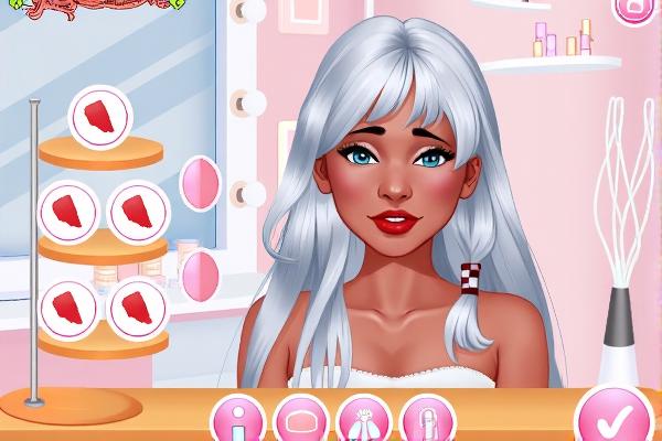 女孩的粉色饰品