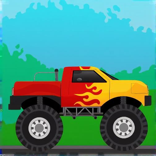 怪物卡车前进赛