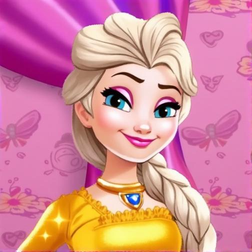 公主的舞池装扮