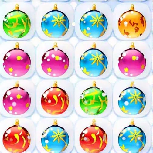 圣诞球连连消