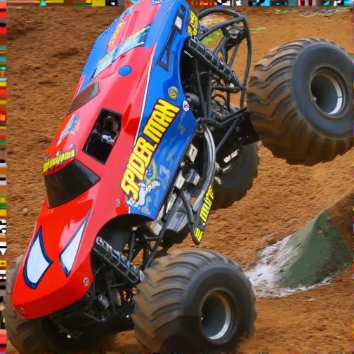 怪物卡车拼图H5