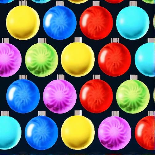 圣诞节泡沫泡泡龙