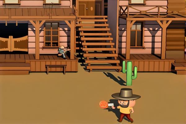 西部牛仔拔枪对决
