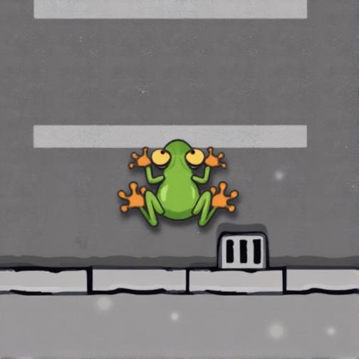 跳跃青蛙来过河