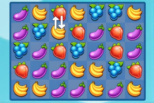 水果缤纷对对碰