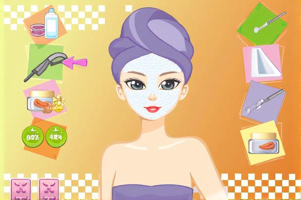 莎拉的婚纱装扮