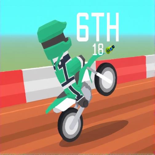 卡通摩托车竞速