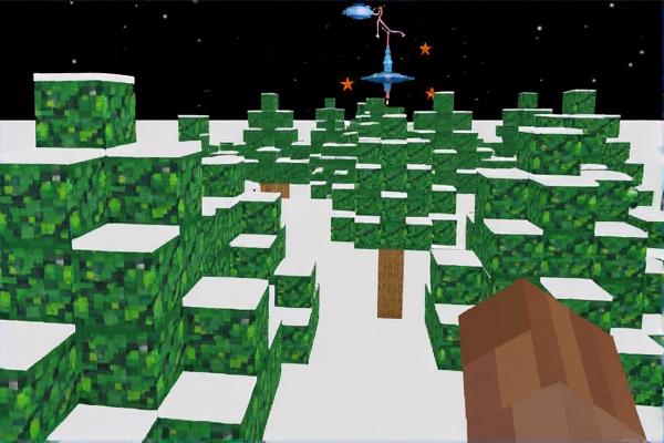 像素方块的挑战圣诞版