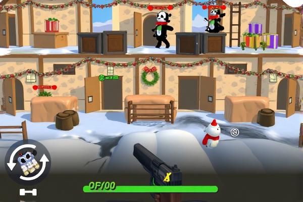 火柴人圣诞射击