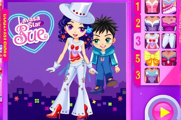 阿sue少女之星H5