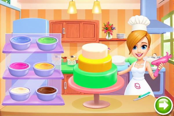 装饰美味的蛋糕