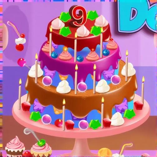 装饰美味的蛋糕