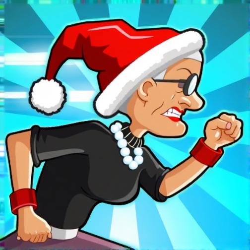 愤怒奶奶玩跑酷游伦敦