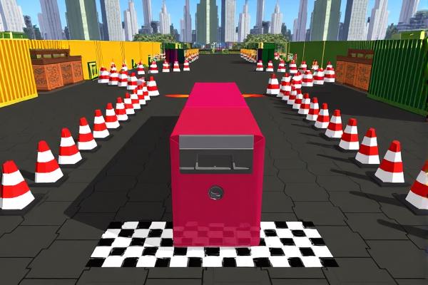 停靠警用大巴车