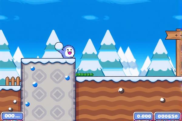 雪球男孩大冒险H5