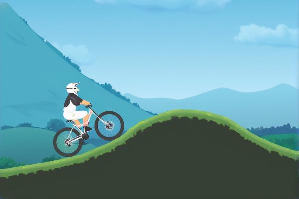 极限山地自行车