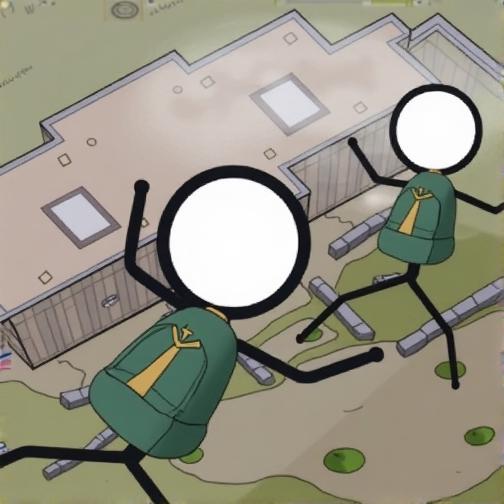 火柴人吃鸡日记