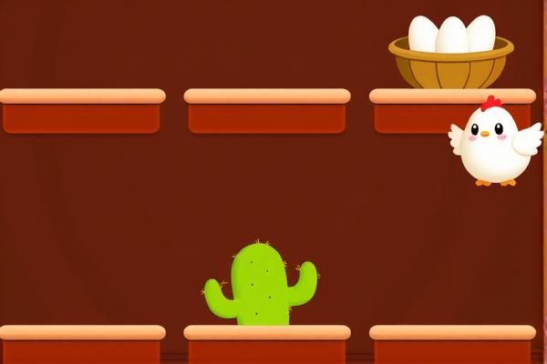 小鸡跳一跳