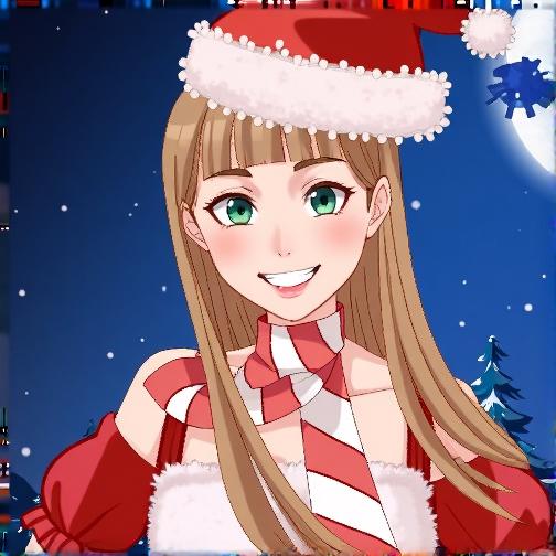 圣诞七国美女H5