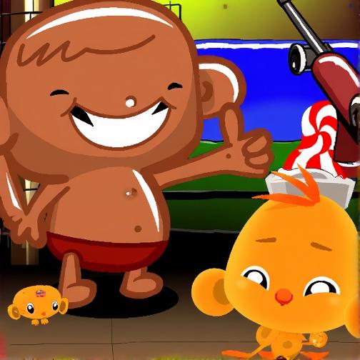 逗小猴开心系列772