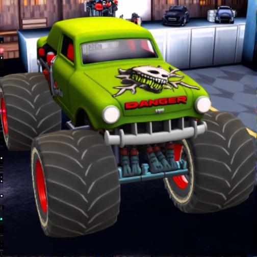 大脚车坡道竞赛