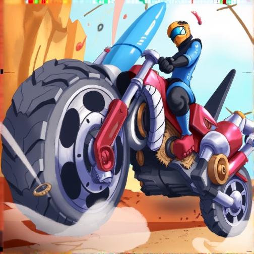 街头摩托漂移赛