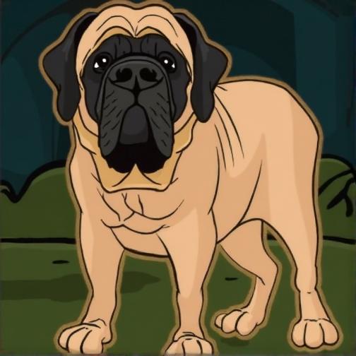 救援马士提夫犬