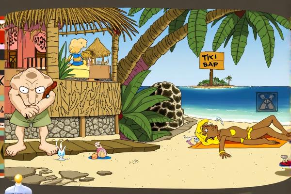 墨菲定律之度假海滩H5